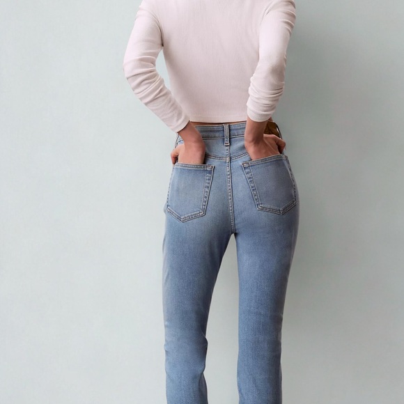 Calvin Klein Jeans Denim - Calvin Klein High-Rise Skinny Ankle - Light Blue Jeans